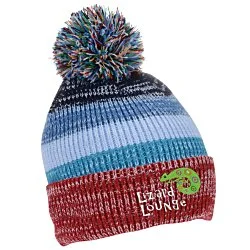 Aura Ombre Pom Beanie