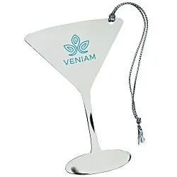 Jolly Wine Glass Ornament