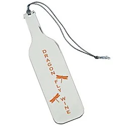 Tinsel Wine Bottle Ornament