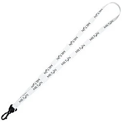 Trapezoid Lanyard - 1/2" - 32" -  Plastic Swivel Snap Hook