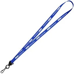 Trapezoid Lanyard - 1/2" - 32" - Metal Swivel Snap Hook