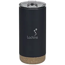 Wellington Vacuum Tumbler with Cork Bottom - 16 oz. - Laser Engraved