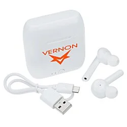 Essos Auto Pair True Wireless Ear Buds with Charging Case