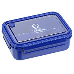 Three Compartment Food Storage Bento Box - 24 hr