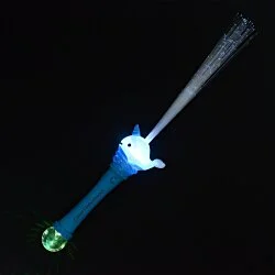 Blinky Fibre Optic Narwhal Wand