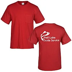 Everyday Cotton Pocket T-Shirt - Men's - Colours - Screen