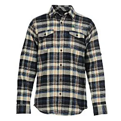 Burnside Woven Plaid Flannel Shirt - Men's