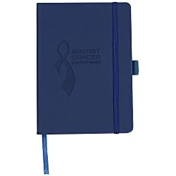 Vienna Satin Touch Hard Cover Notebook - Debossed