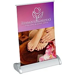 Breeze Tabletop Retractable Banner - 8"