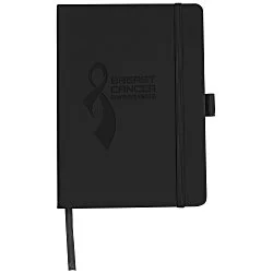 Vienna Satin Touch Hard Cover Notebook - Debossed 24 hr