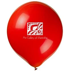 17" Outdoor Balloon - Crystal Colours