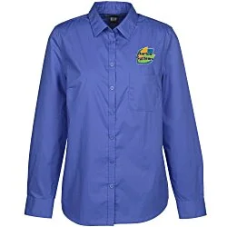 Comfort Stretch Poplin Shirt - Ladies'