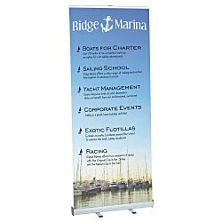 Aurora Retractable Banner Display - 34"