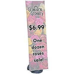 Blizzard Outdoor Banner Stand - 80" - 23-1/2"