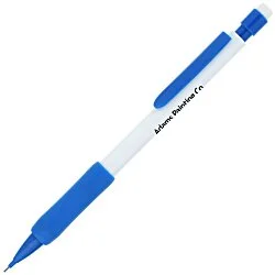 Rubber Grip Mechanical Pencil - White