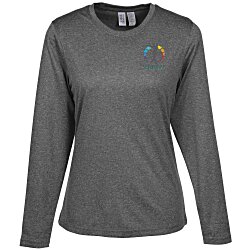 Clique Charge Active LS Tee - Ladies' - Embroidered