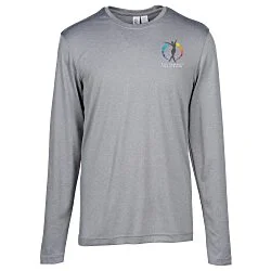 Clique Charge Active LS Tee - Men's - Embroidered