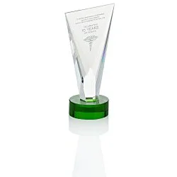 Valiant Crystal Award - 7"