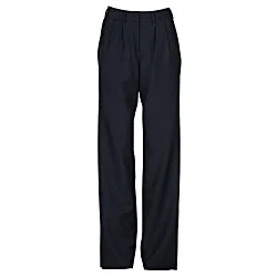 Washable Blend Pleated Front Pants - Ladies'