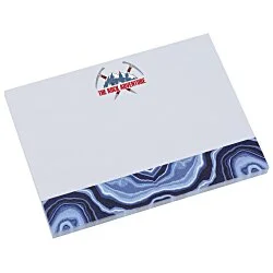 Souvenir Designer Sticky Note - 3" x 4" - Geode - 50 Sheet