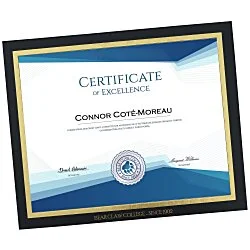 Mat Certificate Frame - 8" x 10"