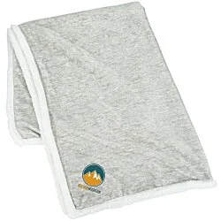 Heathered Sherpa Blanket