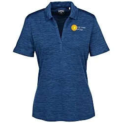 Callaway Broken Stripe Texture Polo - Ladies'