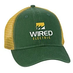 Bio-Washed Trucker Cap