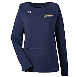 Under Armour Hustle Fleece Crew Sweatshirt - Ladies'