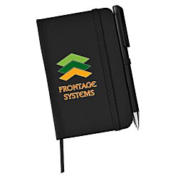 TaskRight Afton Notebook with Pen - 5-1/2" x 3-1/2" - Full Colour