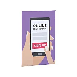 EuroFit Round Banner Stand - 36 inches - Replacement Graphic - Lower