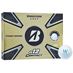 Bridgestone E12 Contact Golf Ball - Dozen