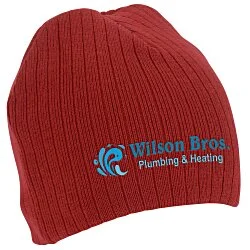 Klaipeda Fine Knit Rib Beanie