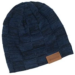 Fuzzy Lined Heather Knit Beanie
