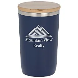Brees Vacuum Tumbler with Bamboo Lid - 14 oz.