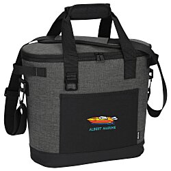 Koozie® Heathered 20-Can Tub Cooler Tote - Embroidered