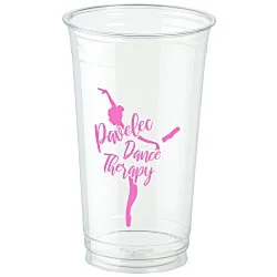 Clear Soft Plastic Cup - 32 oz.