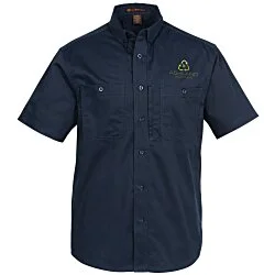 Harriton Advantage IL Short Sleeve Work Shirt - Men's