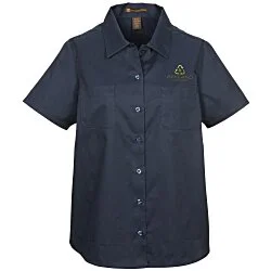 Harriton Advantage IL Short Sleeve Work Shirt - Ladies'