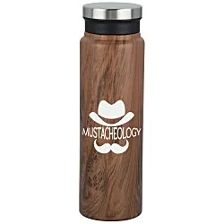 Trend Setter Vacuum Bottle - 20 oz - Wood