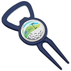 Divot Bottle Opener Tool with Ball Marker