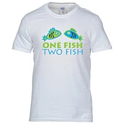 Gildan Softstyle T-Shirt - Men's - White - Full Colour