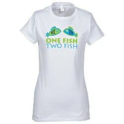 Gildan Softstyle T-Shirt - Ladies' - White - Full Colour