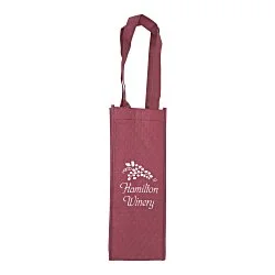 Pinot Noir Non-Woven Bottle Cooler Tote - Closeout