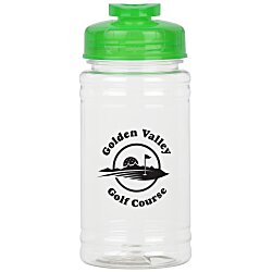 Clear Impact Ring Water Bottle with Flip Drink Lid - 16 oz.