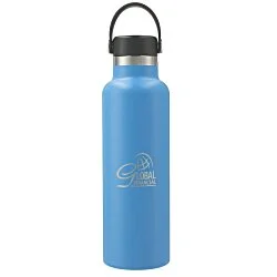 Hydro Flask Standard Mouth with Flex Cap - 21 oz. - Laser Engraved