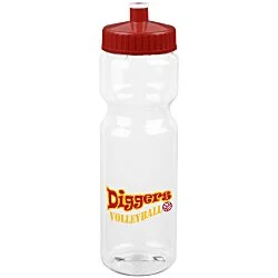 Clear Impact Olympian Bottle - 28 oz. - Full Colour