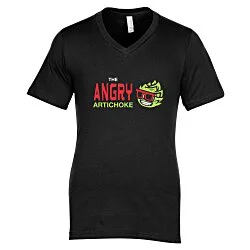 Bella+Canvas Jersey V-Neck T-Shirt - Men's - Full Colour