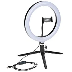 Ring Light with Phone Holder