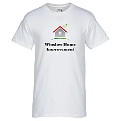 Gildan Hammer T-Shirt - White - Full Colour